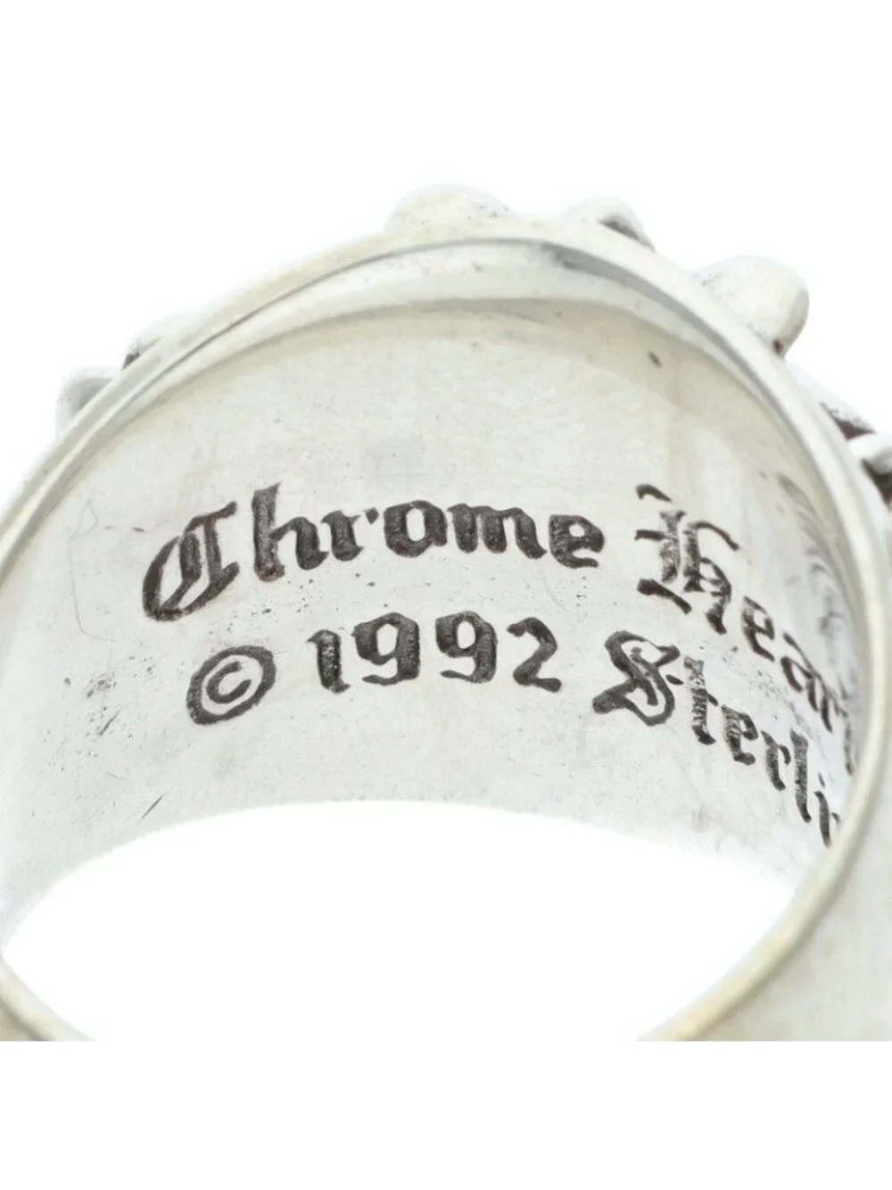 Chrome Hearts Keeper Silver Ring
